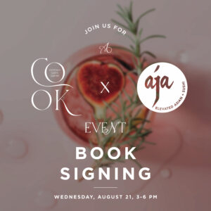 COOK by VIE book signing at Aja 30A @ Aja 30A